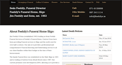 Desktop Screenshot of feehilys.ie
